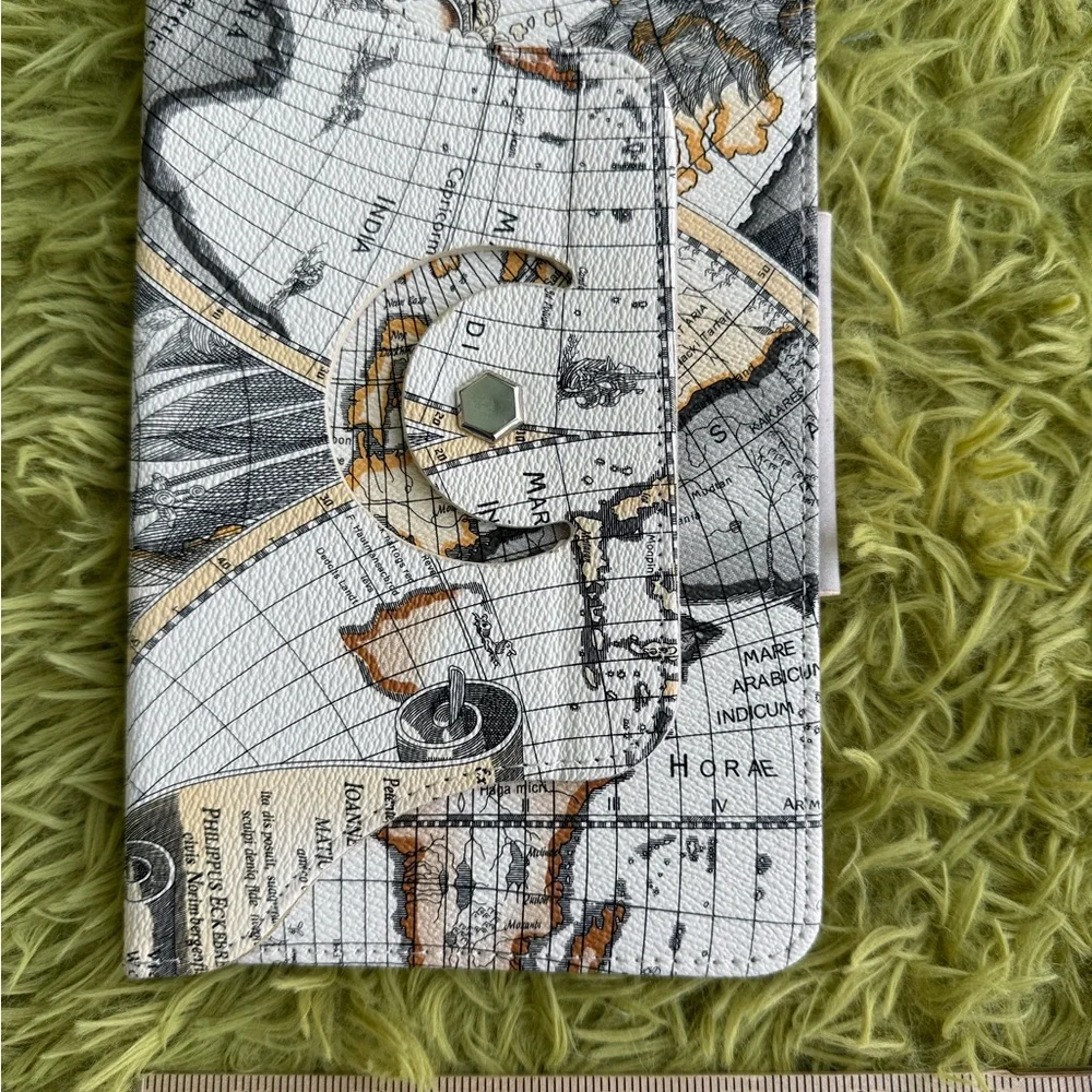 Vintage Map Tablet Case Stand Cover iPad Holder Travel Design